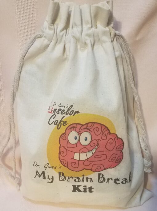 Brain Break Drawstring Bag
