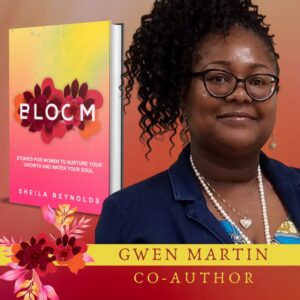 Photo of Dr. Gwen on the cover of BLOOM